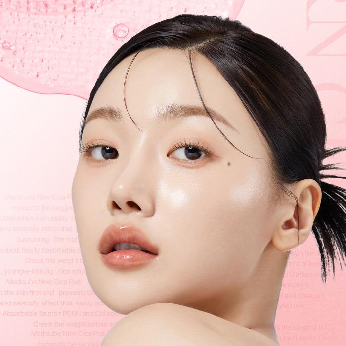 Medicube - PDRN Pink Collagen Toning Gel Toner Pad - 120ml/70ea