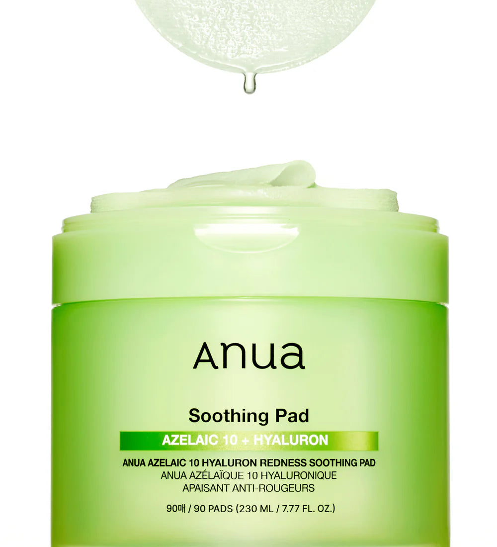 AZELAIC 10 Hyaluron Redness Soothing Pad (90EA) 230ML