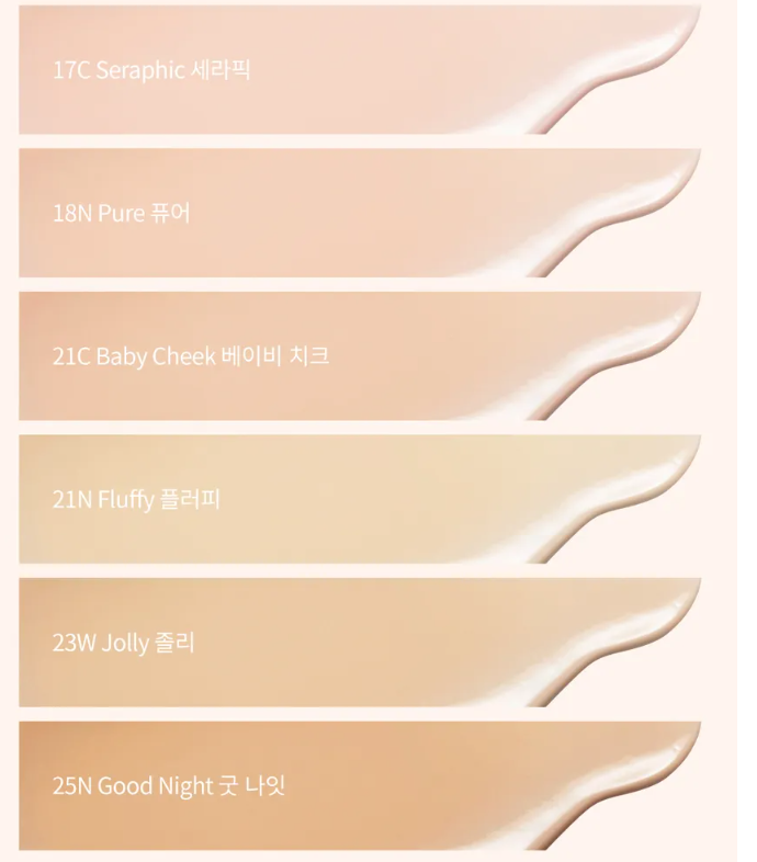 UNLEASHIA Babe Silk Baby Blue Cushion SPF40 PA++