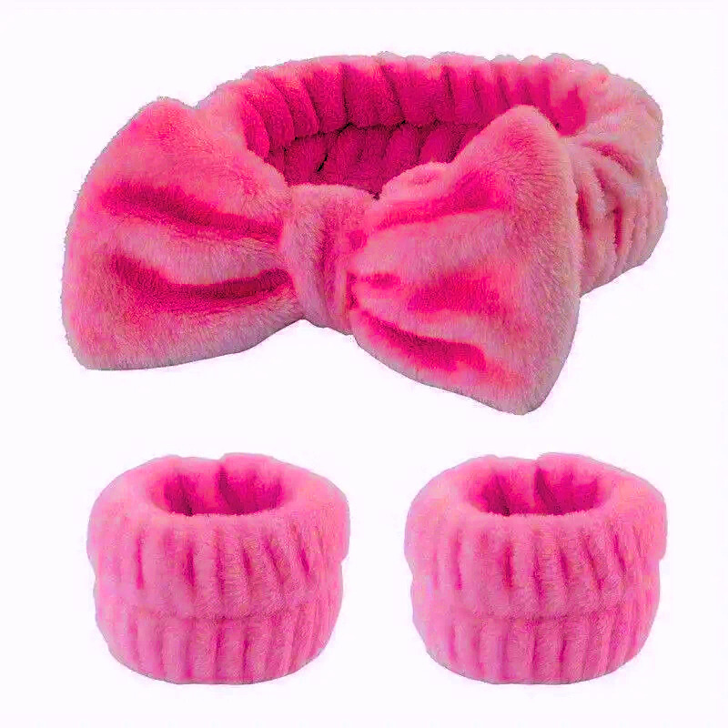 Plush Face Wash Set