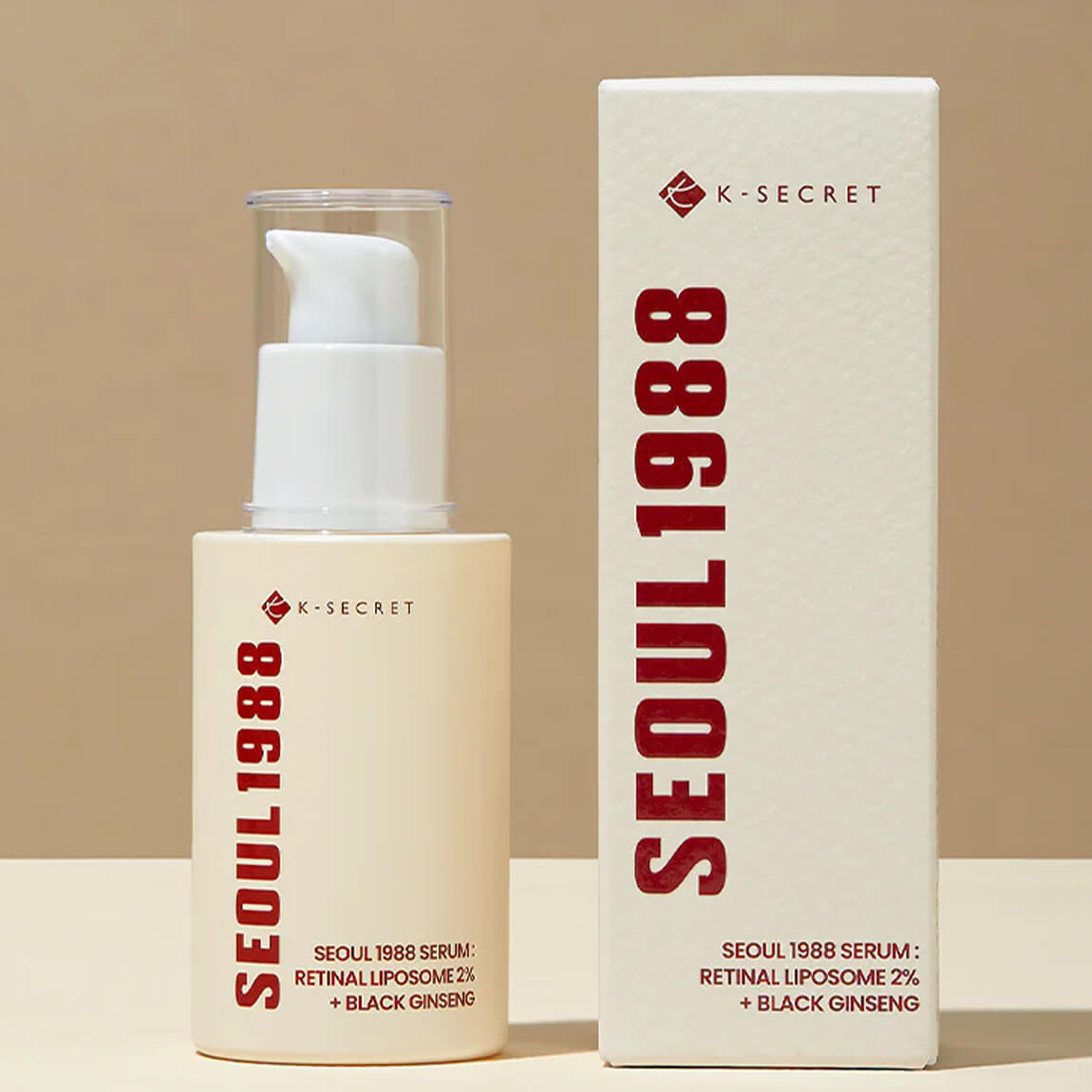 K-SECRET SEOUL 1988 Serum - Black Ginseng & Retinal Liposome 30 ml
