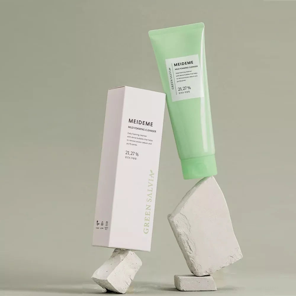 MEIDEME - Green Salvia Mild Foaming Cleanser 180ml