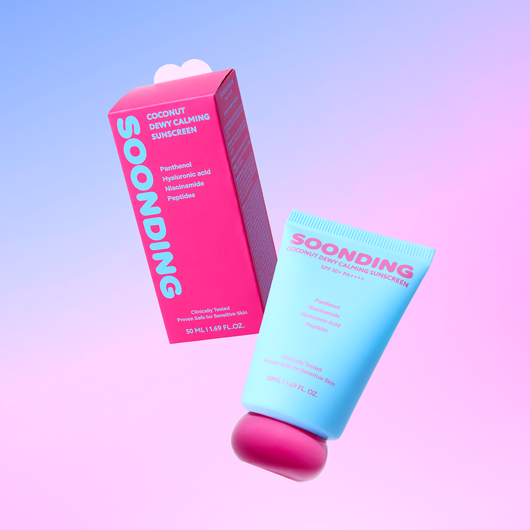 SOONDING - Coconut Dewy Calming Sunscreen
