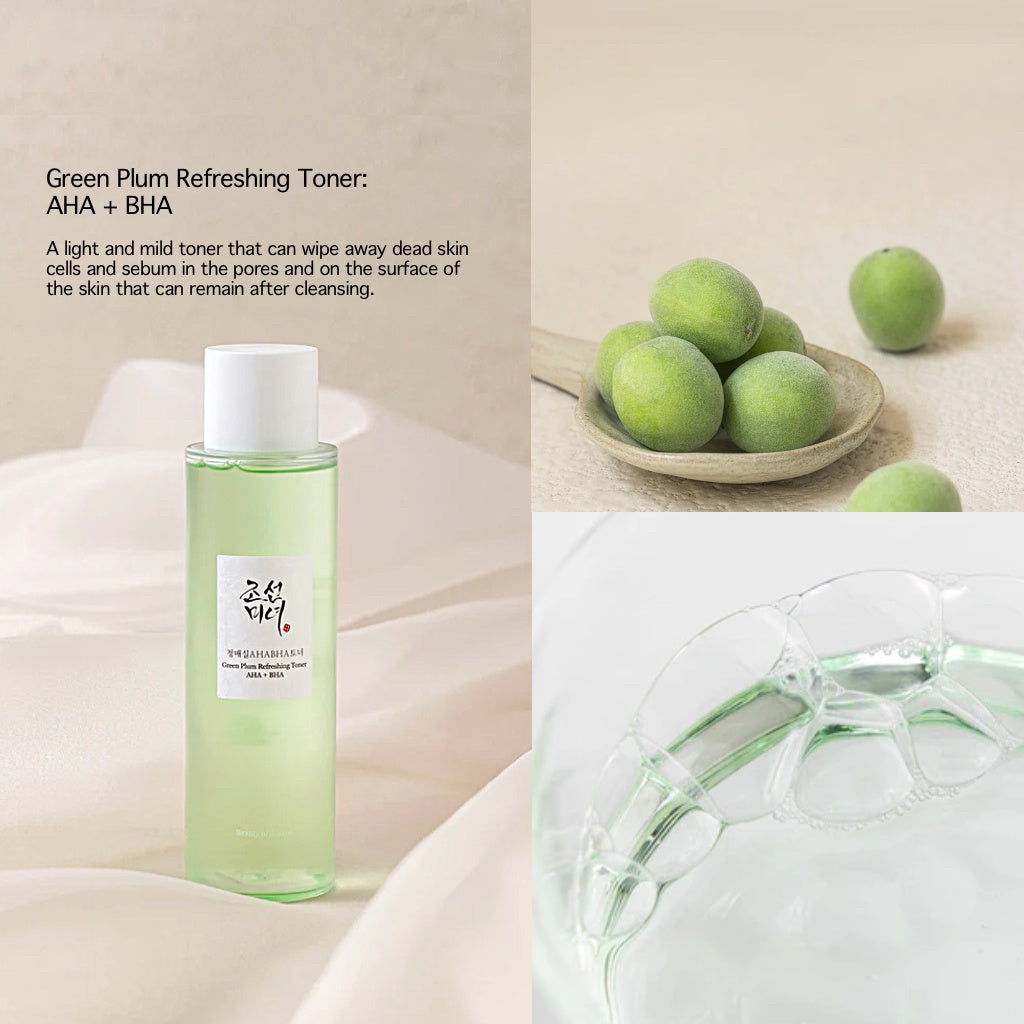 BEAUTY OF JOSEON Green Plum Refreshing Toner: AHA + BHA