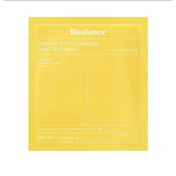 BIODANCE - Radiant Vita Niacinamide Real Deep Mask
