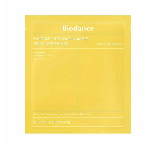 BIODANCE - Radiant Vita Niacinamide Real Deep Mask