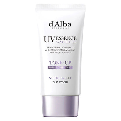 D'ALBA - Waterfall Tone-Up Sun Cream (Purple)