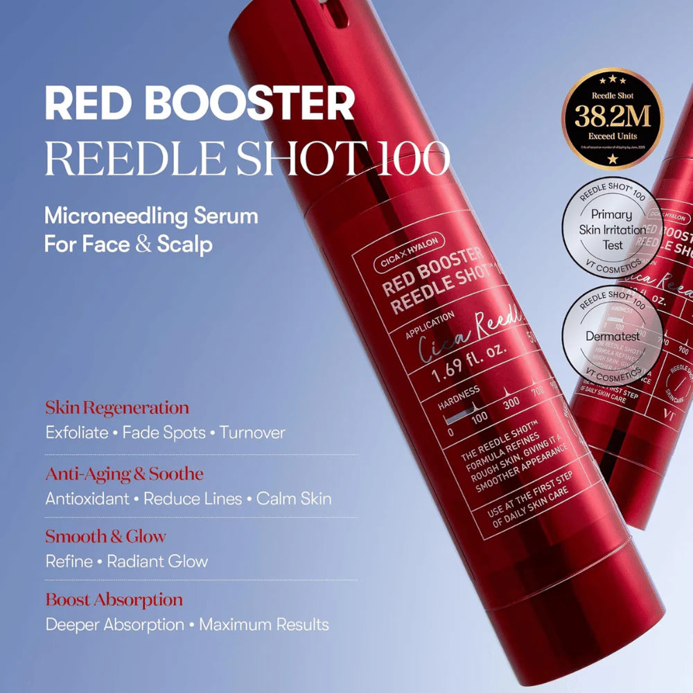 VT -  RED BOOSTER REEDLE SHOT 100 50ML