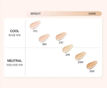 UNLEASHIA Babe Silk Baby Blue Cushion SPF40 PA++