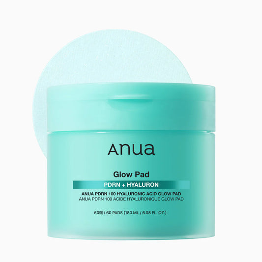 ANUA - PDRN 100 Hyaluronic Acid Glow Pad (60EA)180ML