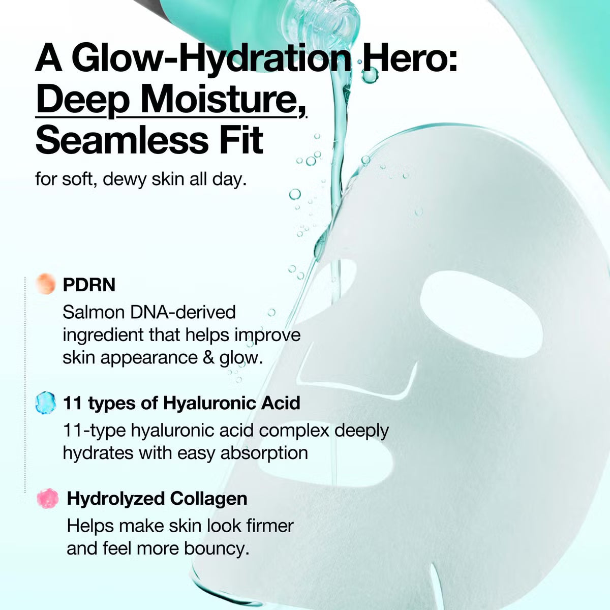 ANUA - PDRN Hyaluronic Acid Capsule 100 Serum Mask