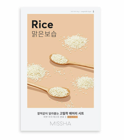 MISSHA Airy Fit Sheet Mask - Rice