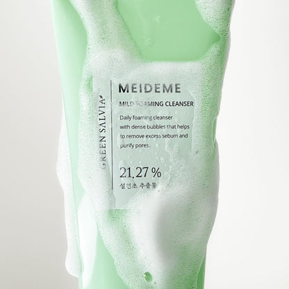 MEIDEME - Green Salvia Mild Foaming Cleanser 180ml
